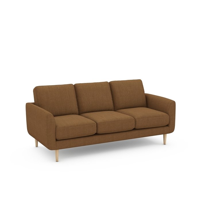 Диван Jimi коричневого цвета - купить Прямые диваны по цене 62370.0