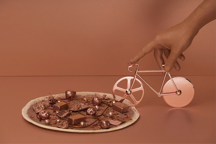 Нож для пиццы из нержавеющей стали Doiy the fixie - лучшие Аксессуары для кухни в INMYROOM Нож для пиццы из нержавеющей стали Doiy the fixie - лучшие Аксессуары для кухни в INMYROOM