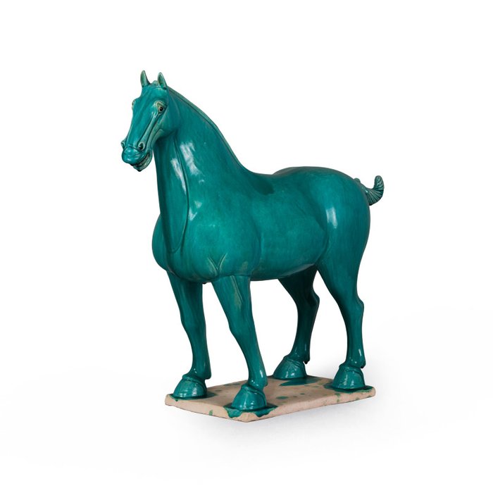Статуэтка конь Gezellig голубого цвета - лучшие Фигуры и статуэтки в INMYROOM