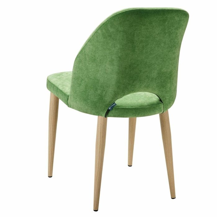 Стул Ledger светло-зеленого цвета с бежевыми ножками - лучшие Обеденные стулья в INMYROOM