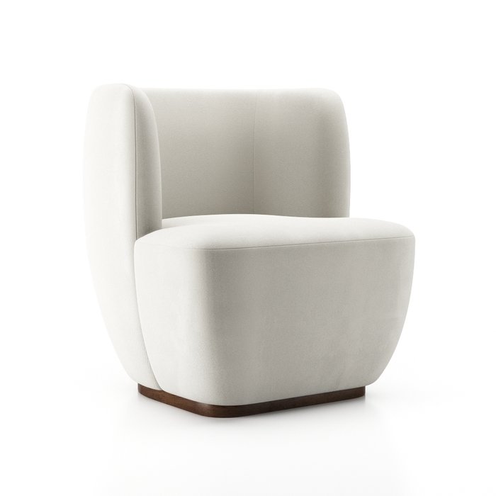 Кресло Bianchi белого цвета - купить Интерьерные кресла по цене 53000.0