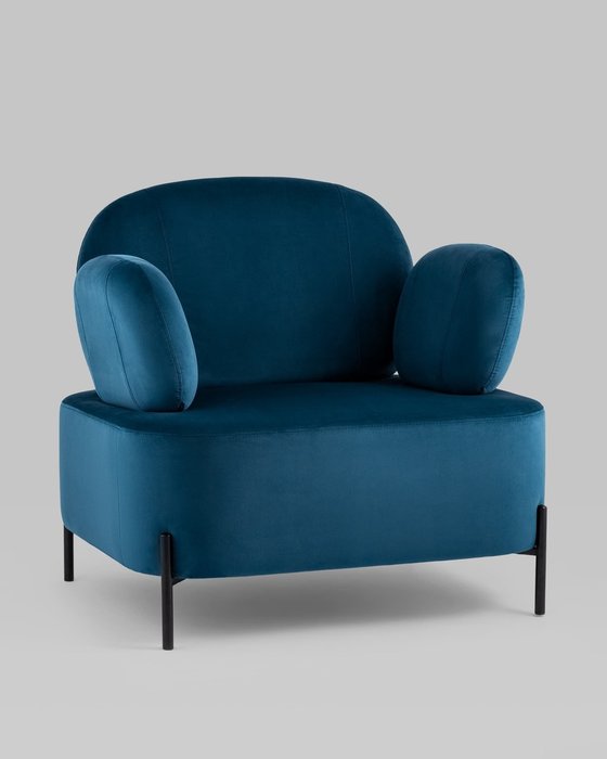 Кресло Кэнди синего цвета - купить Интерьерные кресла по цене 29990.0