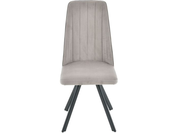 Стул Silvio светло-серого цвета - лучшие Обеденные стулья в INMYROOM