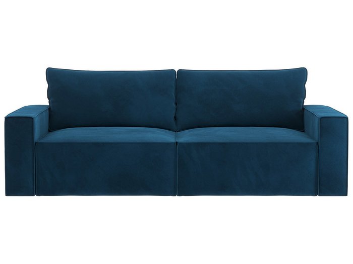 Диван-кровать Корсо синего цвета