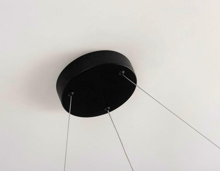 Подвесной светодиодный светильник Comfort Line черного цвета - лучшие Подвесные светильники в INMYROOM