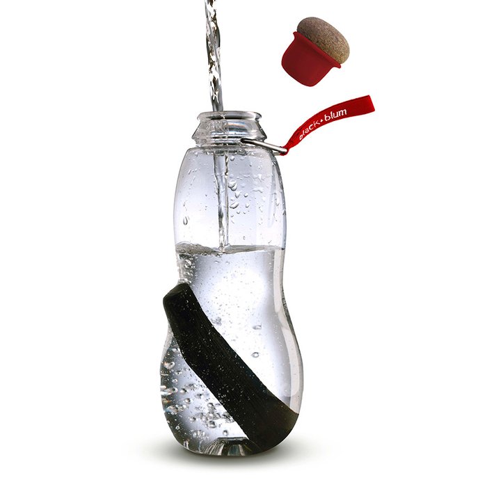 Эко-бутылка Black+Blum eau good с фильтром красная - купить Емкости для хранения по цене 2300.0