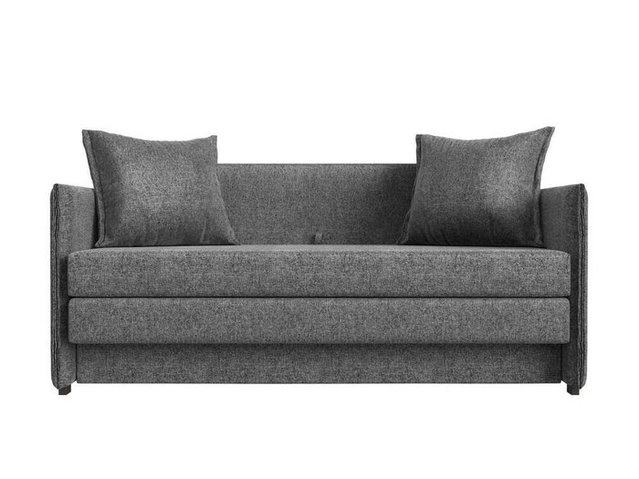 Диван-кровать Лига 011 темно-серого цвета - купить Прямые диваны по цене 27999.0