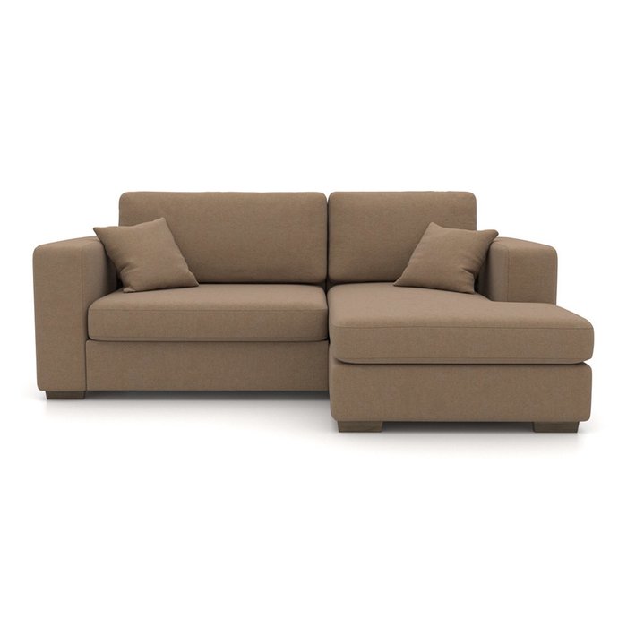 Угловой диван-кровать Morti EKL коричневого цвета - купить Угловые диваны по цене 80000.0