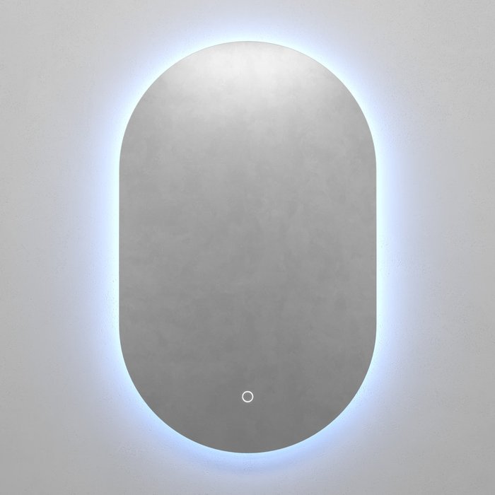 Настенное зеркало Nolvis NF LED S с холодной подсветкой и сенсорным включателем