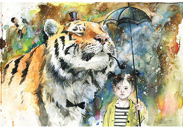 Принт Mr. Tiger А2