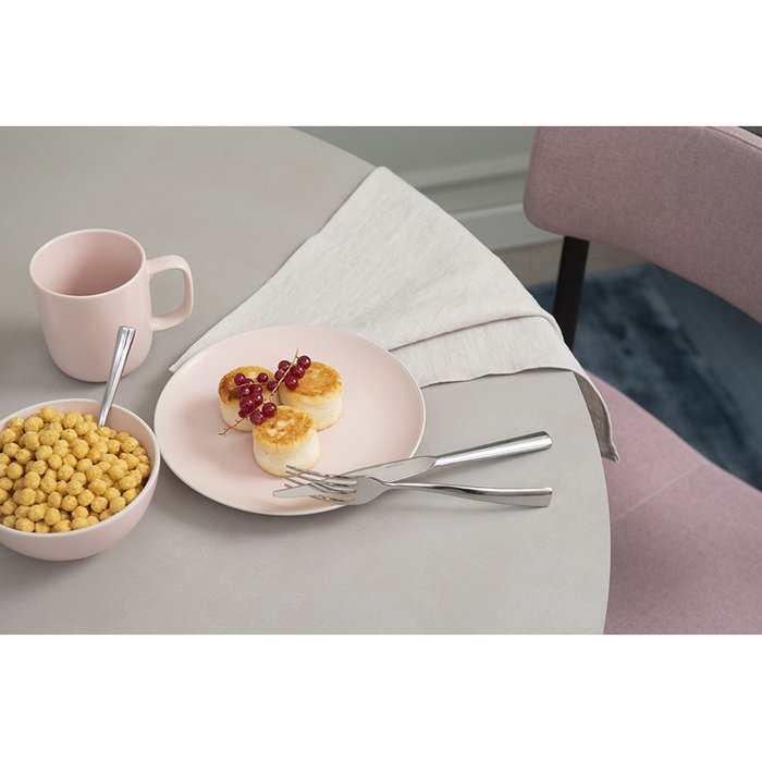 Набор тарелок simplicity, D21,5 см, розовые, 2 шт. - лучшие Тарелки в INMYROOM