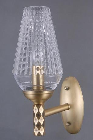 Бра Manzoni со стеклянным плафоном - купить Бра и настенные светильники по цене 6900.0