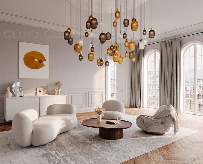 Подвесной светильник Cloyd ZAPFEN P1 / ?13 см - латунь - оранжевое стекло - лучшие Подвесные светильники в INMYROOM Подвесной светильник Cloyd ZAPFEN P1 / ?13 см - латунь - оранжевое стекло - лучшие Подвесные светильники в INMYROOM