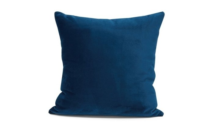 Набор из двух классических подушек темно-синего цвета