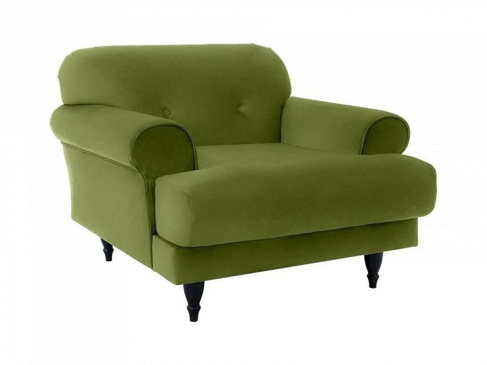 Кресло Italia зеленого цвета - купить Интерьерные кресла по цене 52470.0