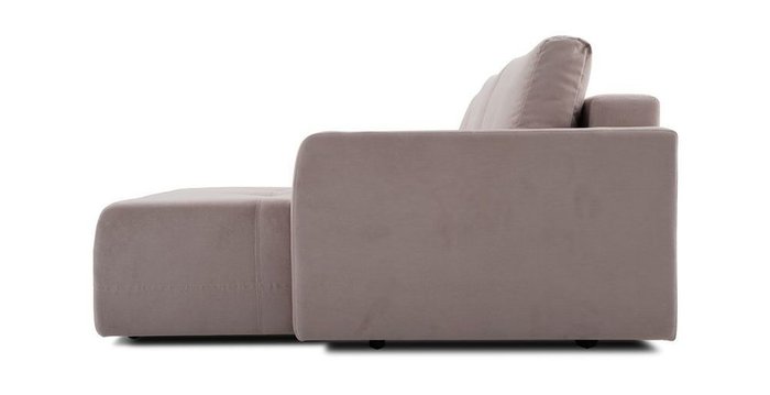 Угловой диван-кровать Хэнк серо-коричневого цвета - лучшие Угловые диваны в INMYROOM