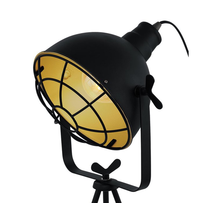 Лампа настольная Cannington черного цвета - купить Настольные лампы по цене 3290.0