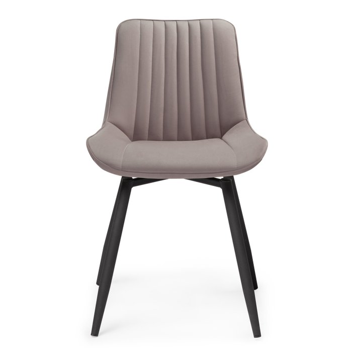 Стул вращающейся Седа серо-бежевого цвета - купить Обеденные стулья по цене 6990.0