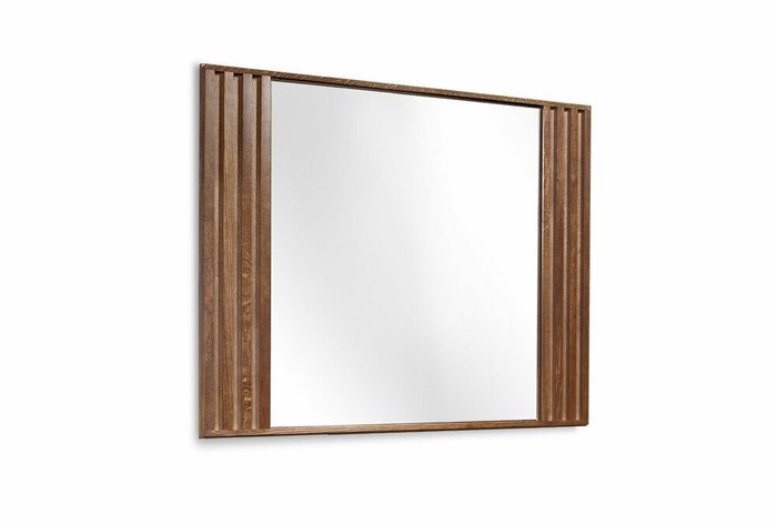 Зеркало настенное Chicago коричневого цвета - купить Настенные зеркала по цене 24464.0