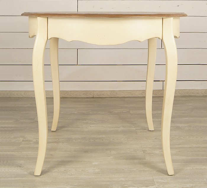 Стол обеденный Leontina бежево-коричневого цвета - купить Обеденные столы по цене 56476.0