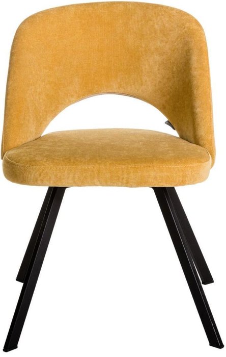 Стул Lars желтого цвета - лучшие Обеденные стулья в INMYROOM