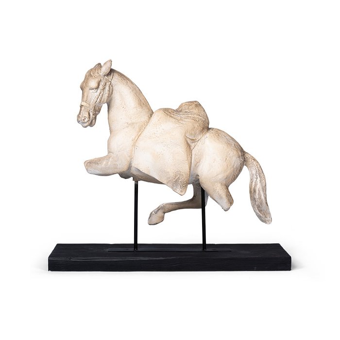 Статуэтка конь Jonah бежевого цвета - купить Фигуры и статуэтки по цене 16346.0