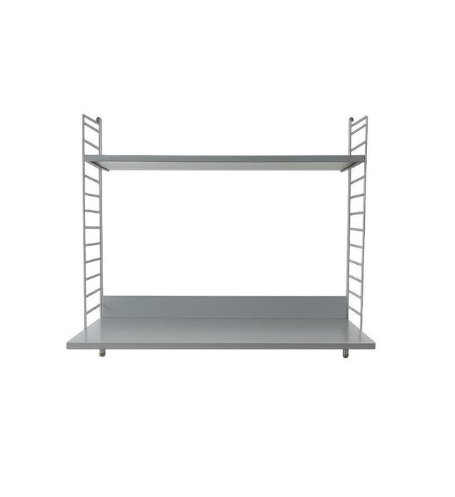 Подвесной стол Лив серого цвета