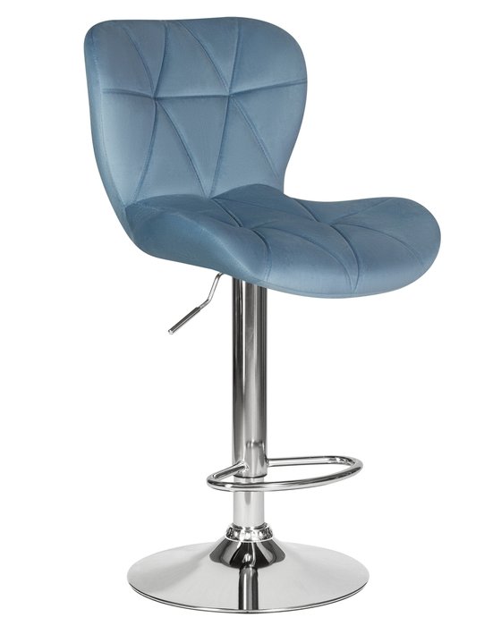 Барный стул Barny голубого цвета