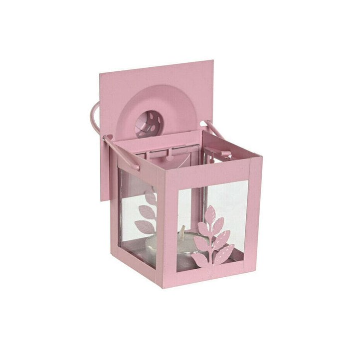 уличные фонари Home ESPRIT Белый Зеленый Розовый Стеклянный Железо Shabby Chic 7 x 7 x 10 cm (3 Предметы) (4 штук) - лучшие Фигуры и статуэтки в INMYROOM
