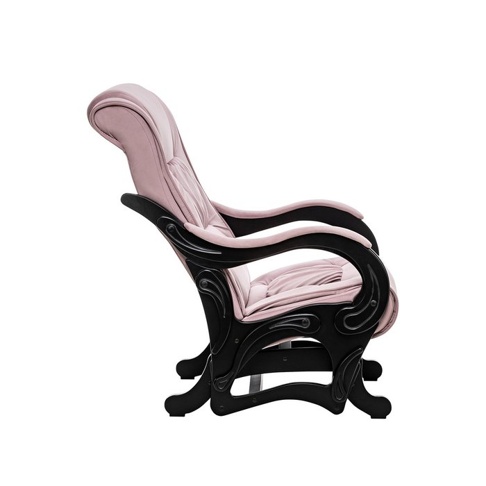 Кресло-маятник Модель 78 лилового цвета - лучшие Интерьерные кресла в INMYROOM