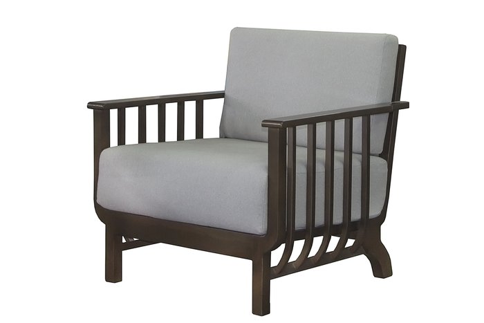 Кресло Il forno-K серого цвета - купить Интерьерные кресла по цене 42435.0