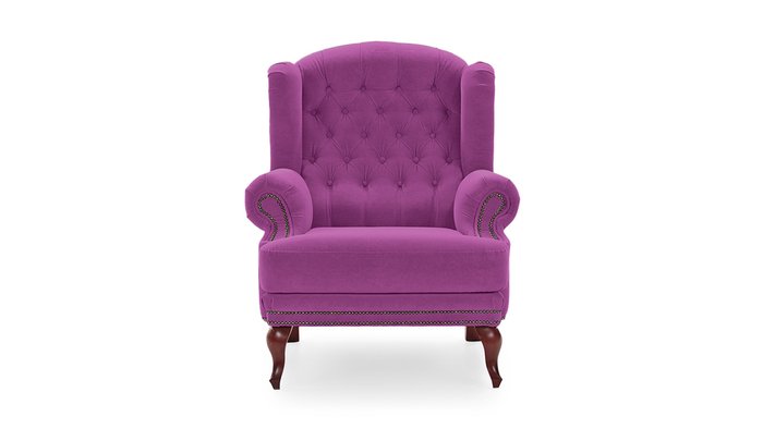 Кресло Стоколма 2 лилового цвета - купить Интерьерные кресла по цене 41800.0