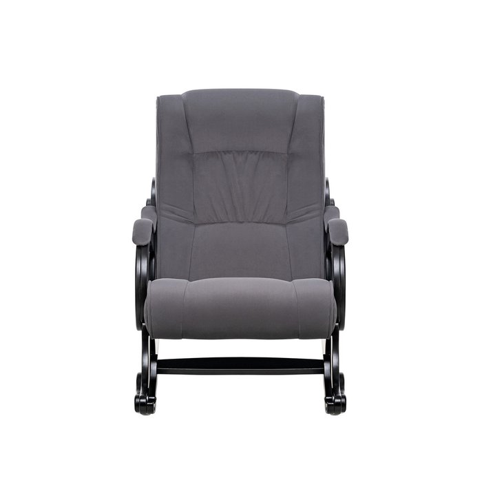 Кресло-качалка Модель 77 серого цвета - купить Интерьерные кресла по цене 26933.0