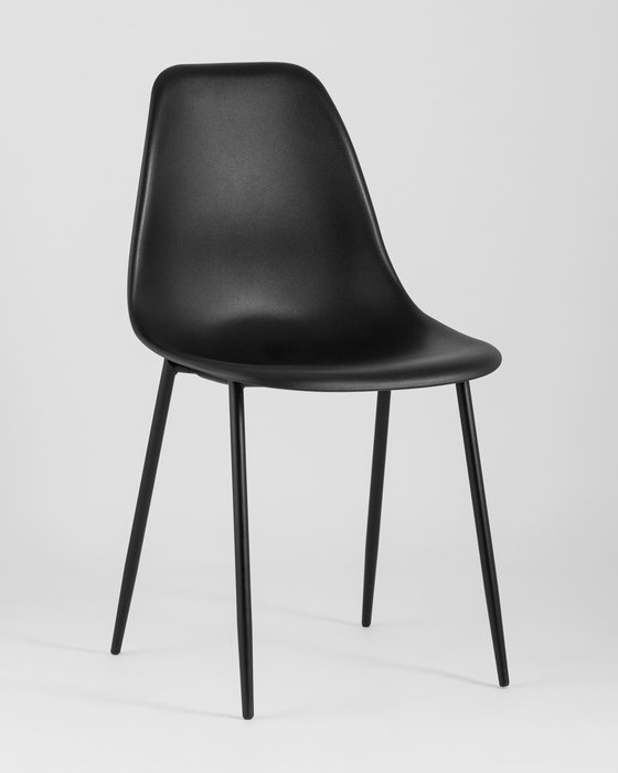 Стул Kon черного цвета - купить Обеденные стулья по цене 4734.0