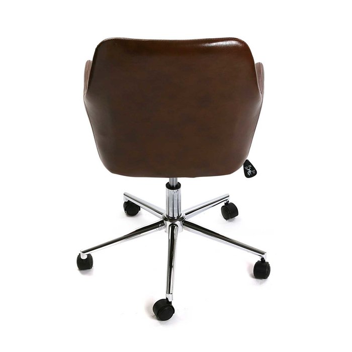 Офисное кресло Alice коричневого цвета - лучшие Офисные кресла в INMYROOM