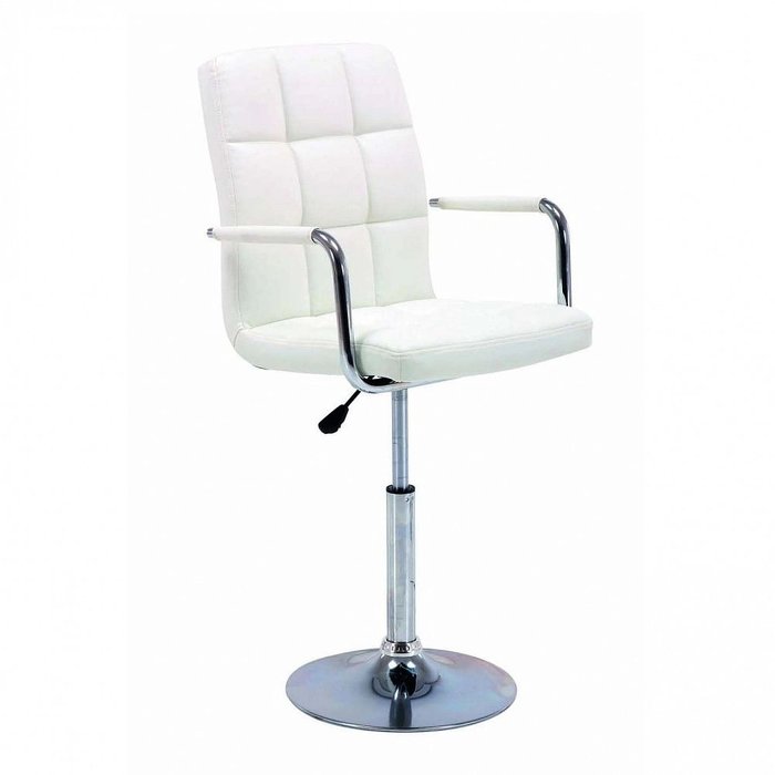 Полубарный стул Rosio белого цвета