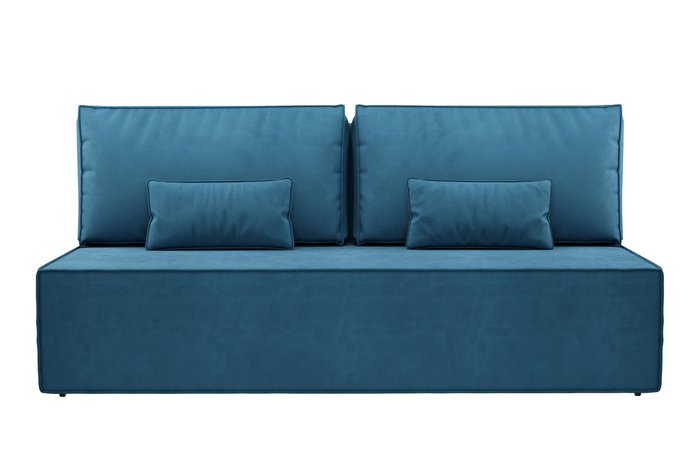 Диван-кровать Корсо Lite синего цвета - купить Прямые диваны по цене 23990.0