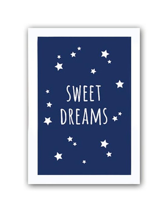 Постер "Sweet dreams boys" А4