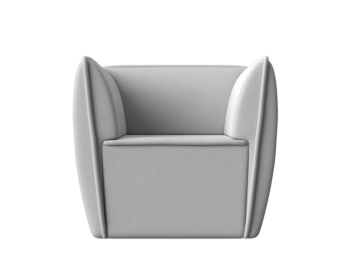 Кресло Бергамо белого цвета (экокожа) - купить Интерьерные кресла по цене 21999.0