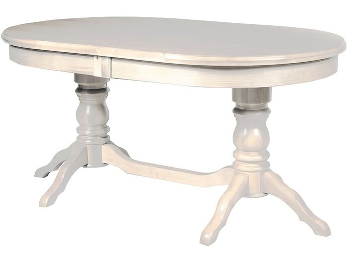 Раздвижной обеденный стол Зевс кремового цвета - купить Обеденные столы по цене 56047.0
