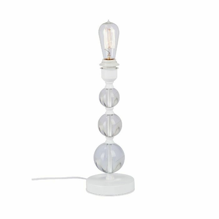 Настольная лампа V2939-0/1L (металл, цвет белый)