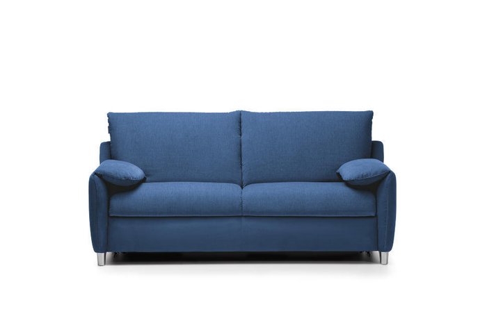 Прямой диван Nokto синего цвета