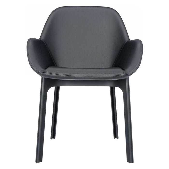 Стул Clap серо-черного цвета - купить Обеденные стулья по цене 78377.0