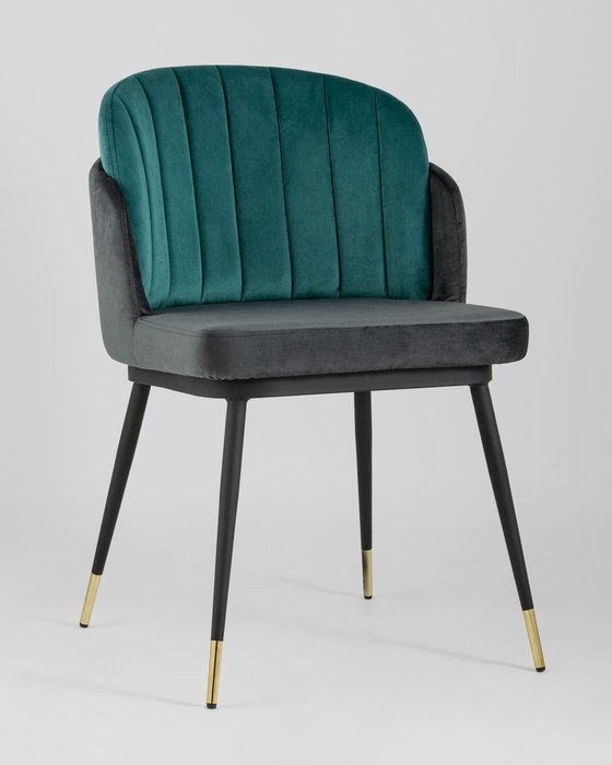 Стул Пенелопа серо-бирюзового цвета - купить Обеденные стулья по цене 15990.0