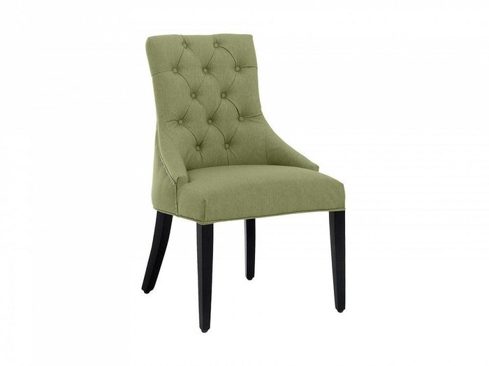 Стул Benson с мягким сиденьем и спинкой зеленого цвета