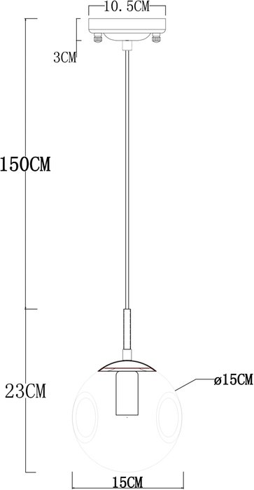 Подвесной светильник Tureis серого цвета - лучшие Подвесные светильники в INMYROOM