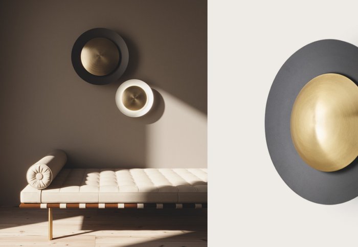 Бра Coss 40 бело-латунного цвета  - лучшие Бра и настенные светильники в INMYROOM