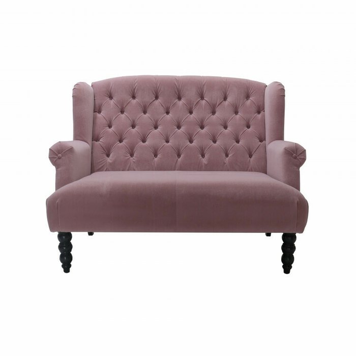 Диван Marsielle пепельно-розового цвета - купить Прямые диваны по цене 63000.0