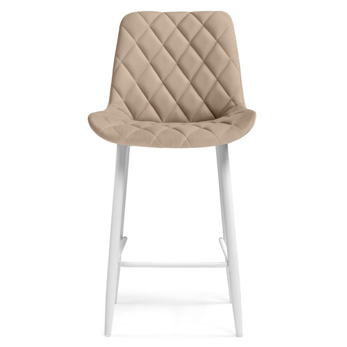 Полубарный стул Баодин К бежевого цвета - купить Барные стулья по цене 5990.0