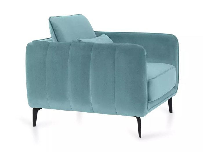 Кресло Amsterdam голубого цвета - лучшие Интерьерные кресла в INMYROOM